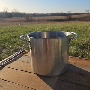 9" Diameter Stainless Stock Pot